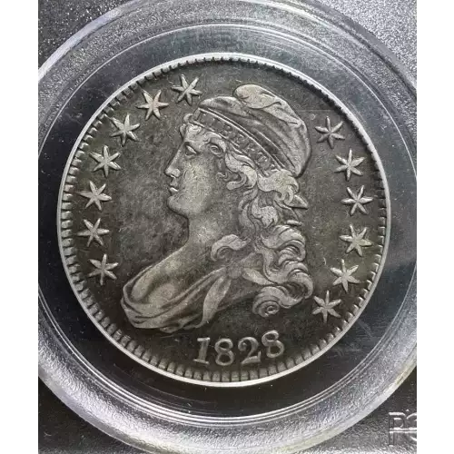 1828 50C Square 2, Small 8s, Lg. Letters (2)