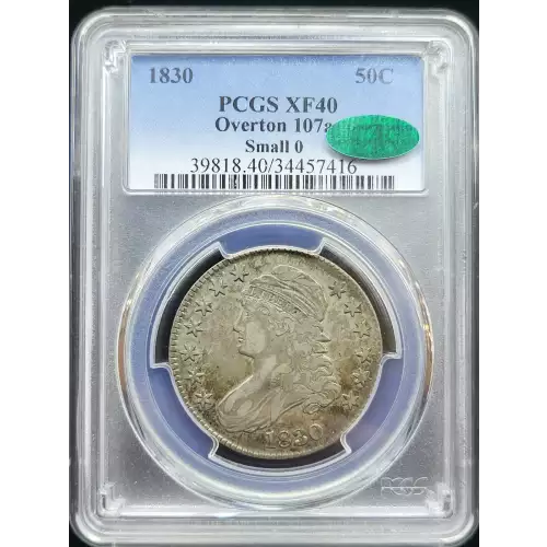 1830 50C Overton 107a Small 0