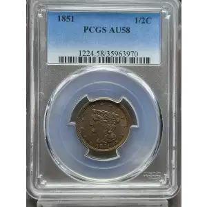 1851 1/2C, BN