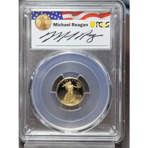 2022-W $5 Gold Eagle Advanced Release Michael Reagan, DCAM (3)