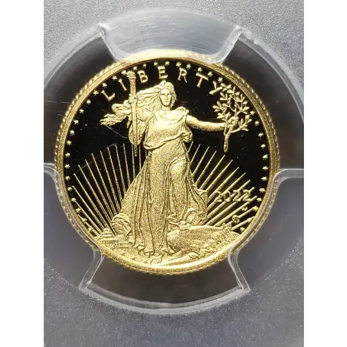 2022-W $5 Gold Eagle Advanced Release Michael Reagan, DCAM (4)