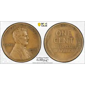1914-D 1C, BN (2)