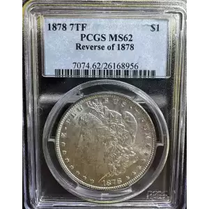 1878 7TF $1 Reverse of 1878