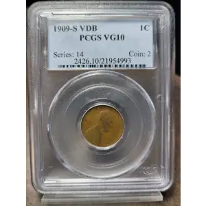 1909-S VDB 1C, BN (2)